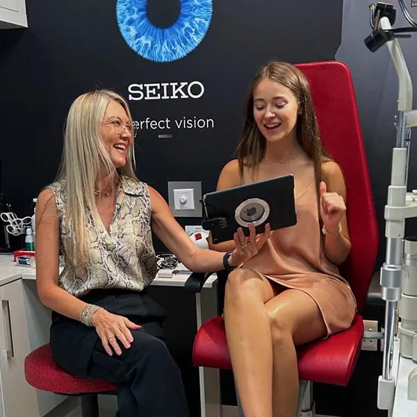 Inside the Dynamic Vision Clearwater Mall optometry practice
